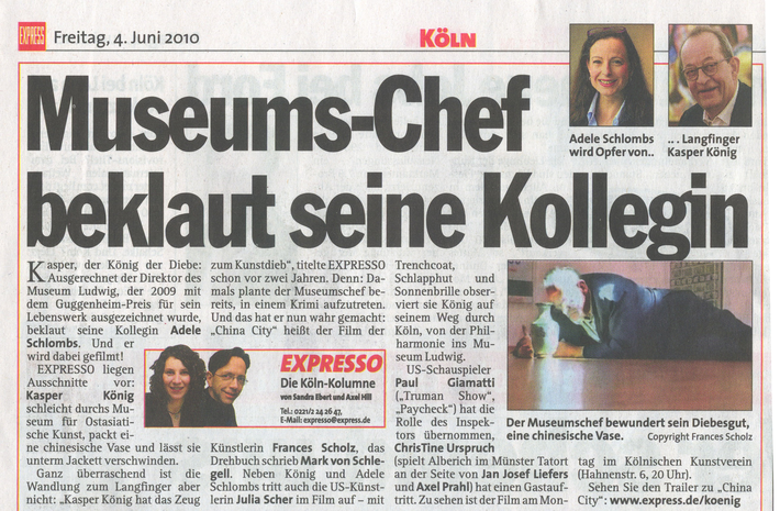 Express Köln / Museums-Chef beklaut seine Kollegen